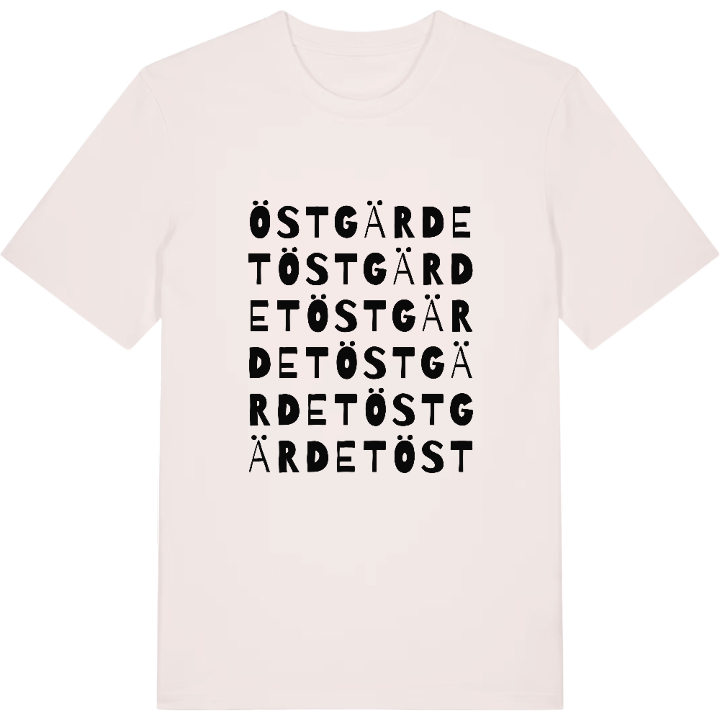 Östgärdet ordlek t-shirt – t-shirt från PinShirt