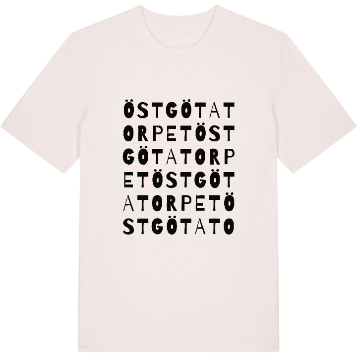 Östgötatorpet ordlek t-shirt – t-shirt från PinShirt