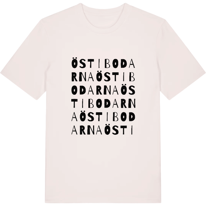Östibodarna ordlek t-shirt – t-shirt från PinShirt