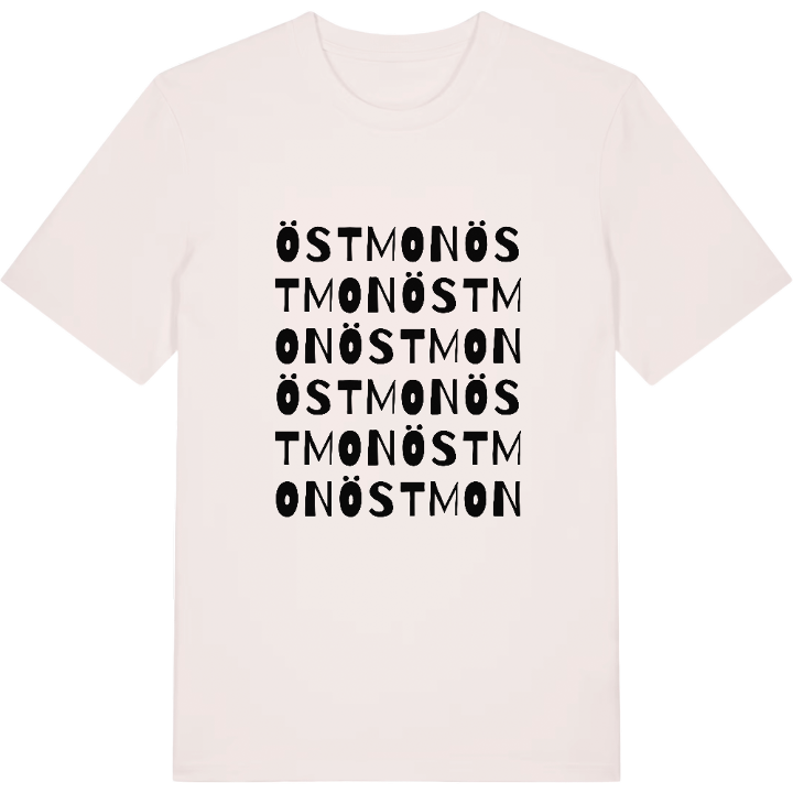 Östmon ordlek t-shirt – t-shirt från PinShirt