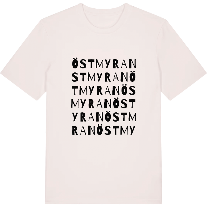 Östmyran ordlek t-shirt – t-shirt från PinShirt