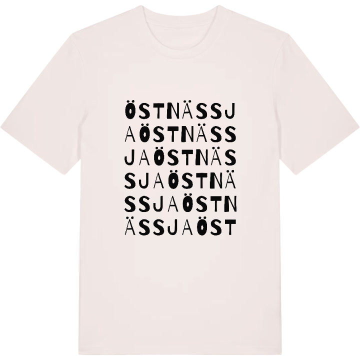 Östnässja ordlek t-shirt – t-shirt från PinShirt