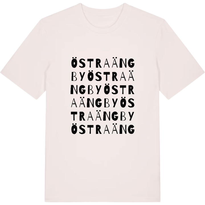 Östra Ängby ordlek t-shirt – t-shirt från PinShirt