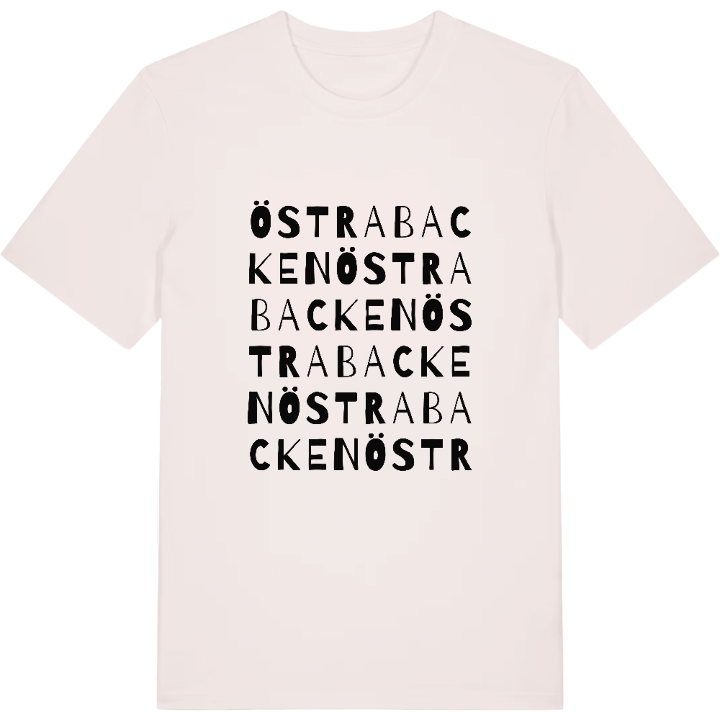 Östra Backen ordlek t-shirt – t-shirt från PinShirt