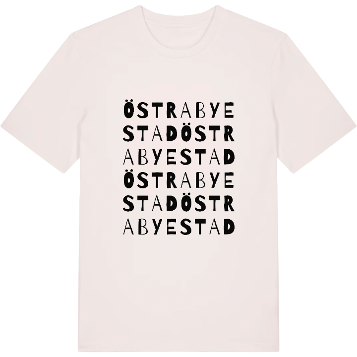 Östra Byestad ordlek t-shirt – t-shirt från PinShirt
