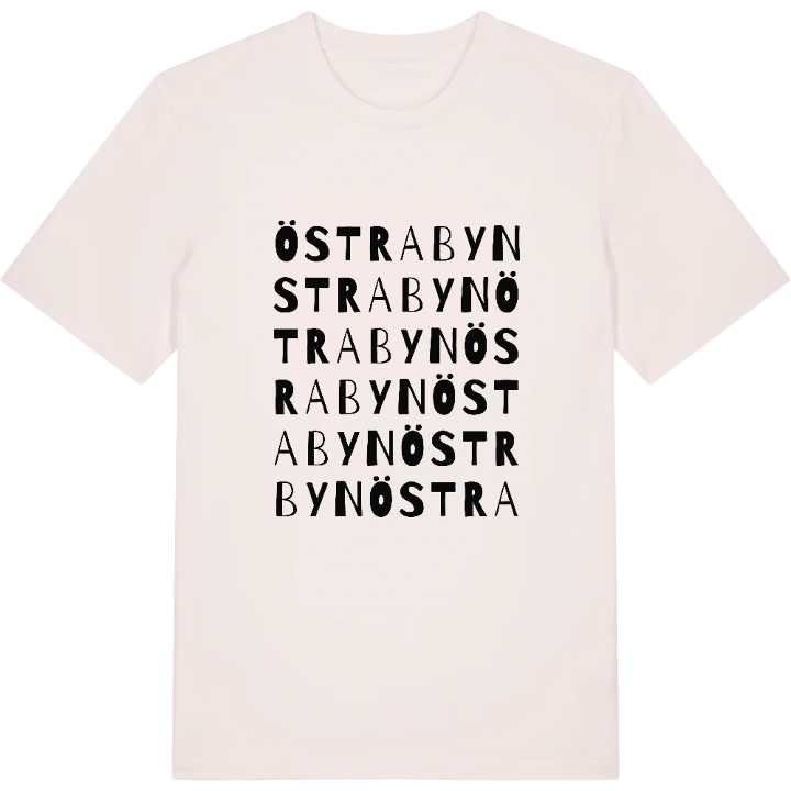 Östra byn ordlek t-shirt – t-shirt från PinShirt