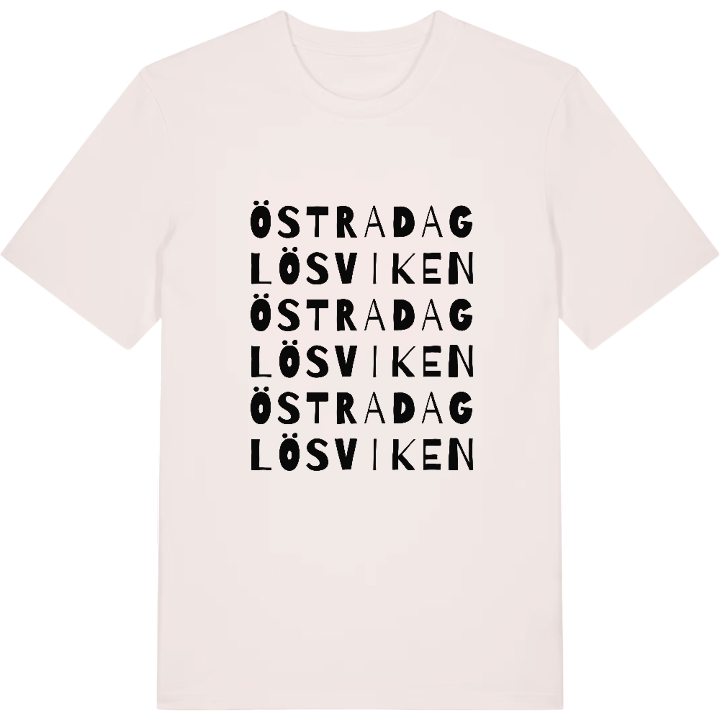 Östra Daglösviken ordlek t-shirt – t-shirt från PinShirt