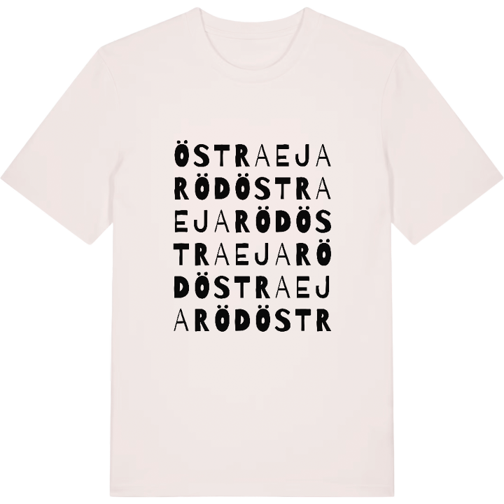 Östra Ejaröd ordlek t-shirt – t-shirt från PinShirt