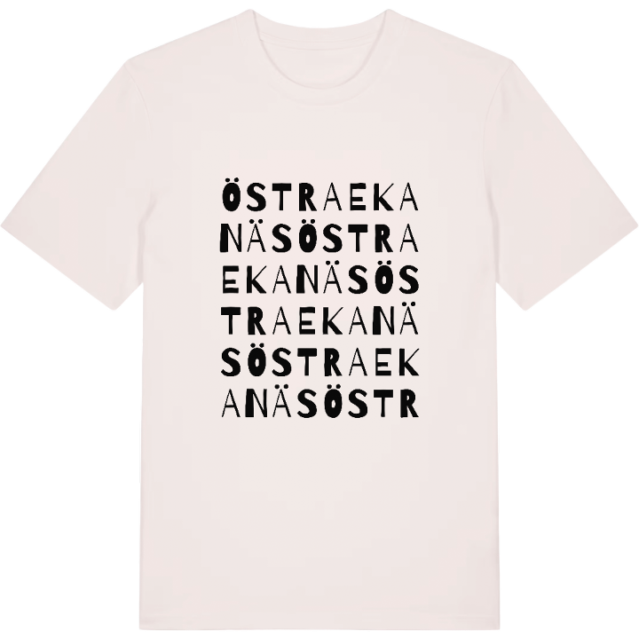 Östra Ekanäs ordlek t-shirt – t-shirt från PinShirt