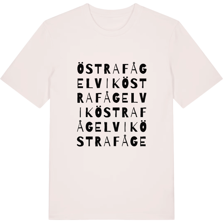 Östra Fågelvik ordlek t-shirt – t-shirt från PinShirt
