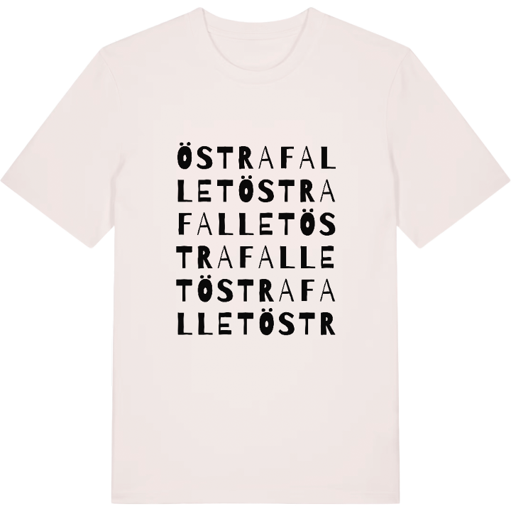 Östra Fallet ordlek t-shirt – t-shirt från PinShirt