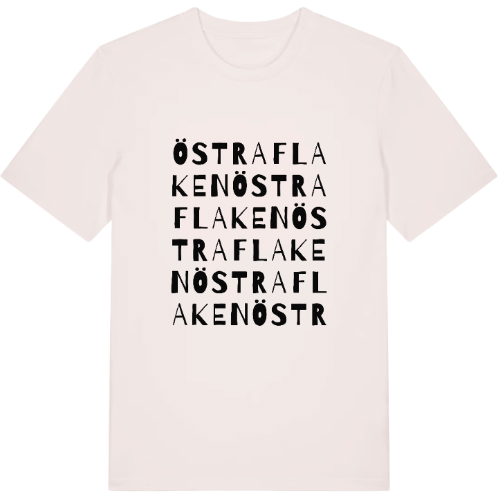 Östra Flaken ordlek t-shirt – t-shirt från PinShirt