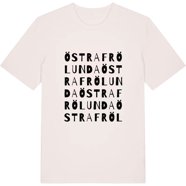 Östra Frölunda ordlek t-shirt – t-shirt från PinShirt