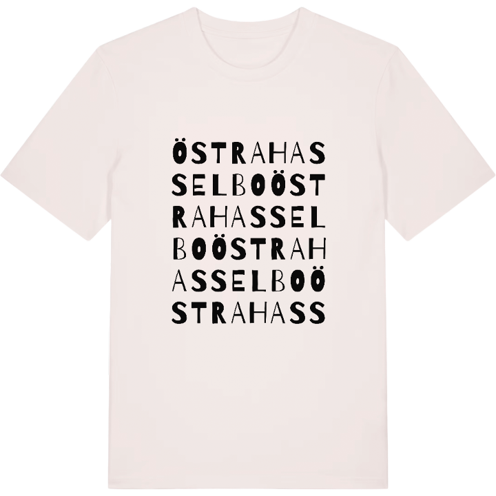 Östra Hasselbo ordlek t-shirt – t-shirt från PinShirt