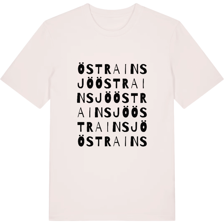 Östra Insjö ordlek t-shirt – t-shirt från PinShirt
