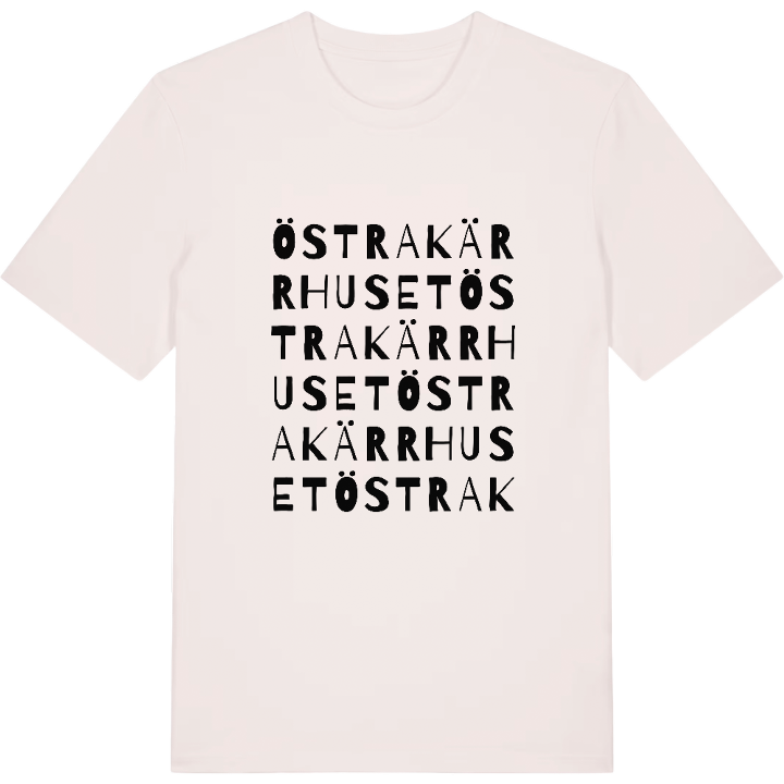 Östra Kärrhuset ordlek t-shirt – t-shirt från PinShirt
