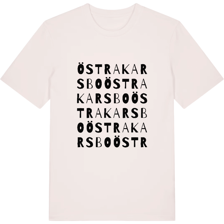 Östra Karsbo ordlek t-shirt – t-shirt från PinShirt