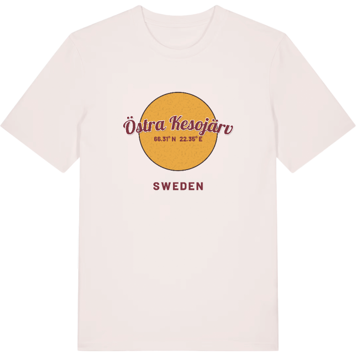Östra Kesojärv cirkel t-shirt – t-shirt från PinShirt