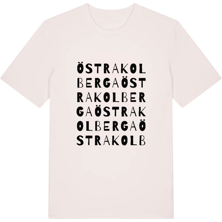Östra Kolberga ordlek t-shirt – t-shirt från PinShirt