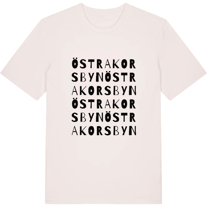 Östra Korsbyn ordlek t-shirt – t-shirt från PinShirt