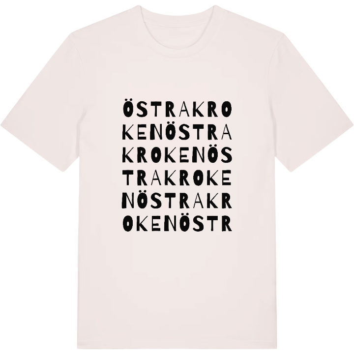 Östra Kroken ordlek t-shirt – t-shirt från PinShirt
