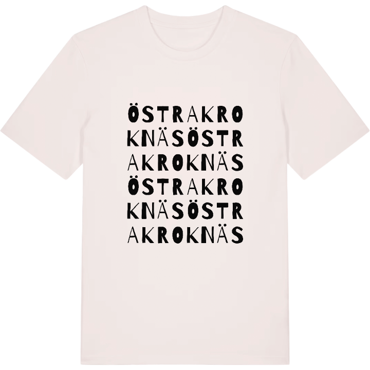Östra Kroknäs ordlek t-shirt – t-shirt från PinShirt
