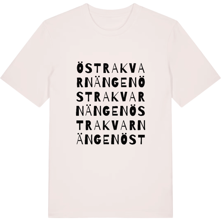 Östra Kvarnängen ordlek t-shirt – t-shirt från PinShirt