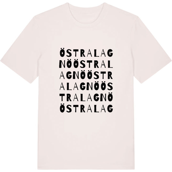Östra Lagnö ordlek t-shirt – t-shirt från PinShirt