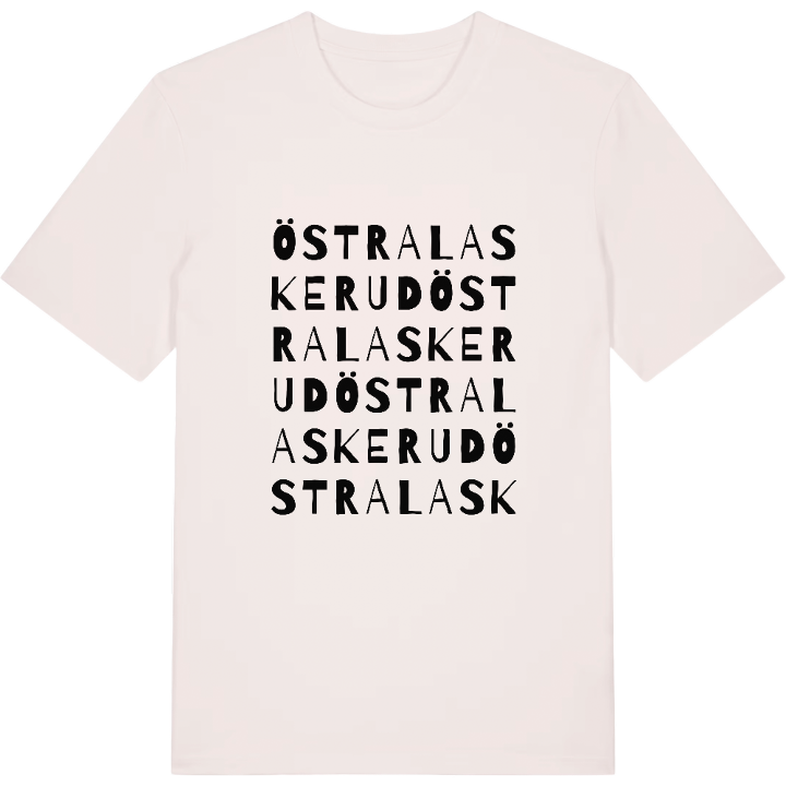 Östra Laskerud ordlek t-shirt – t-shirt från PinShirt