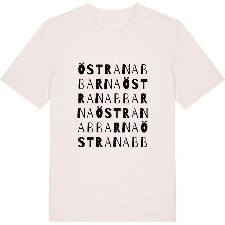 Östra Nabbarna ordlek t-shirt – t-shirt från PinShirt