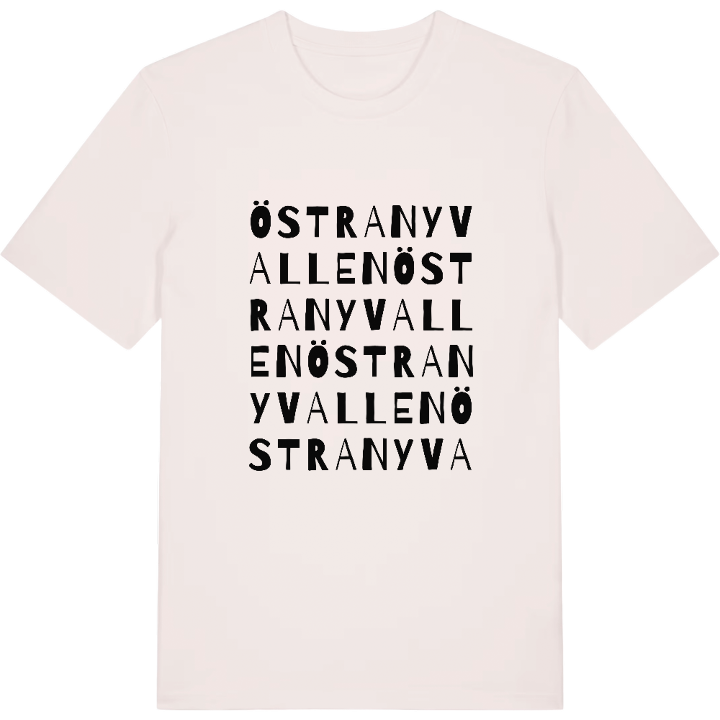 Östra Nyvallen ordlek t-shirt – t-shirt från PinShirt