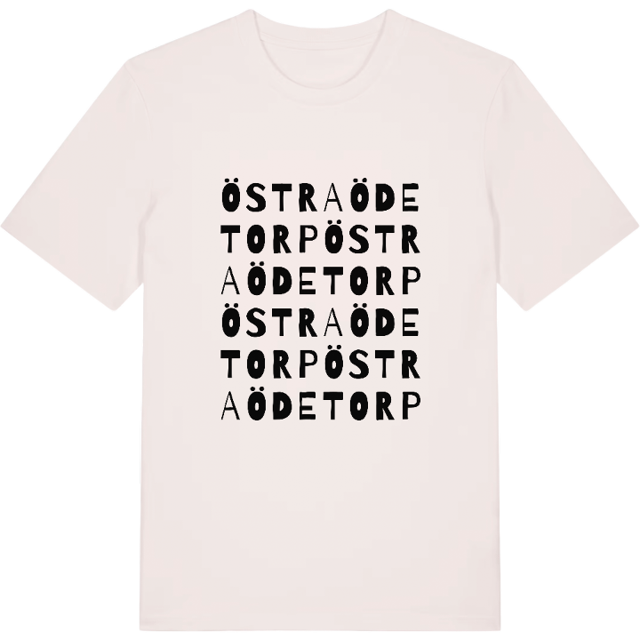 Östra Ödetorp ordlek t-shirt – t-shirt från PinShirt
