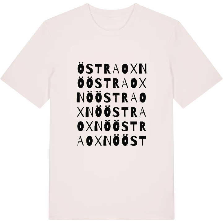 Östra Oxnö ordlek t-shirt – t-shirt från PinShirt