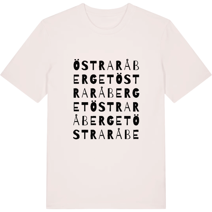 Östra Råberget ordlek t-shirt – t-shirt från PinShirt