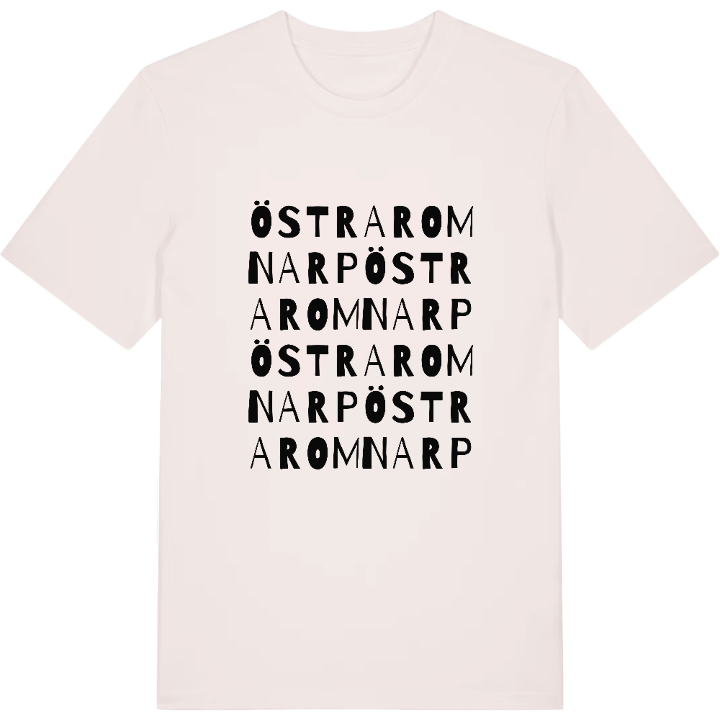 Östra Romnarp ordlek t-shirt – t-shirt från PinShirt