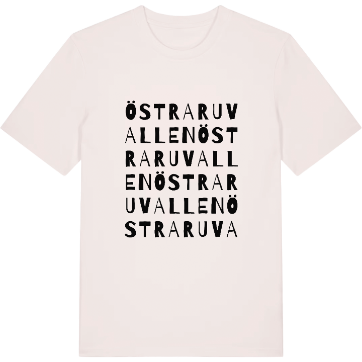 Östra Ruvallen ordlek t-shirt – t-shirt från PinShirt