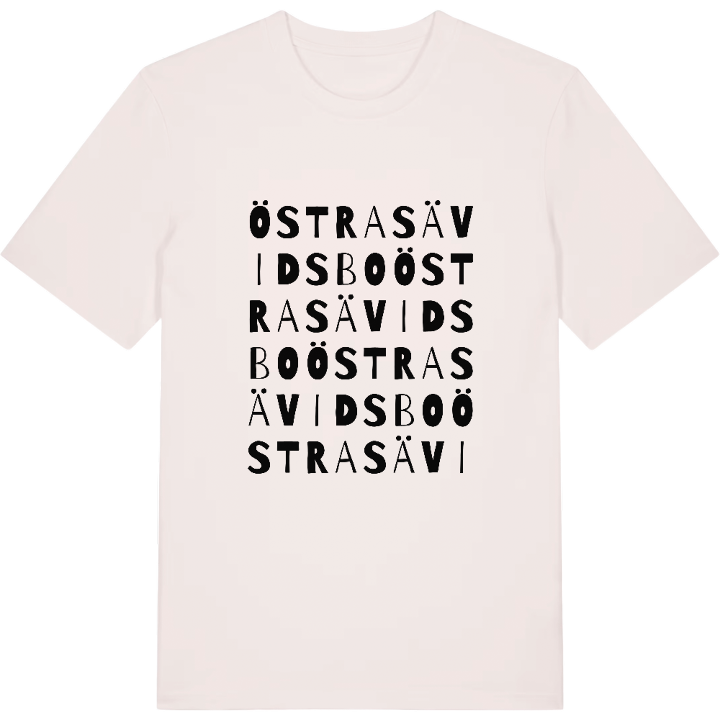 Östra Sävidsbo ordlek t-shirt – t-shirt från PinShirt
