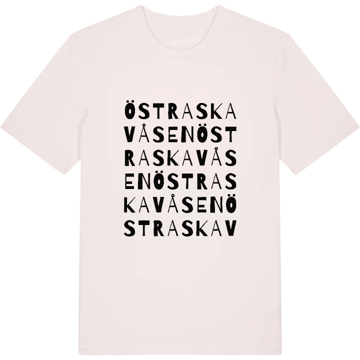 Östra Skavåsen ordlek t-shirt – t-shirt från PinShirt