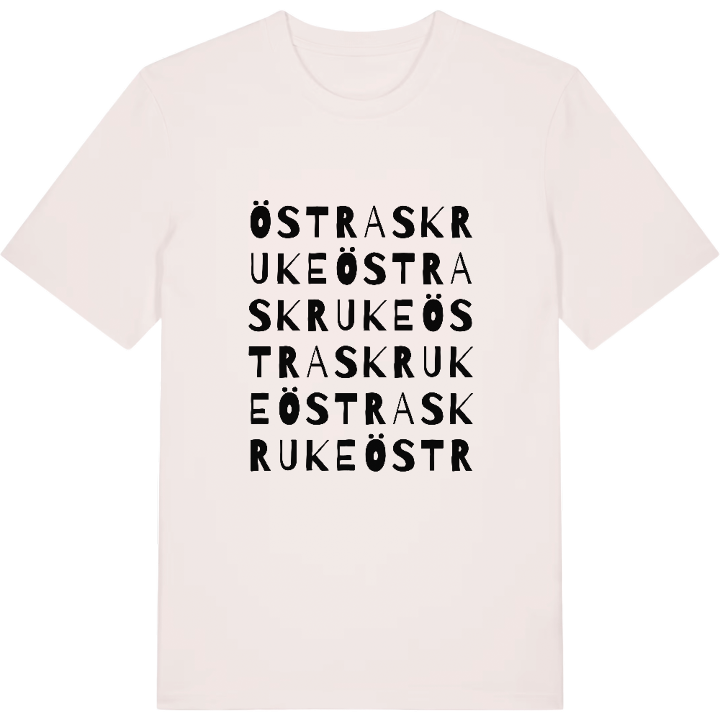 Östra Skruke ordlek t-shirt – t-shirt från PinShirt