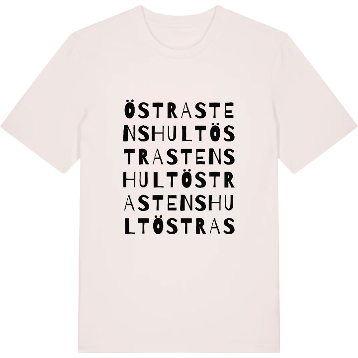 Östra Stenshult ordlek t-shirt – t-shirt från PinShirt