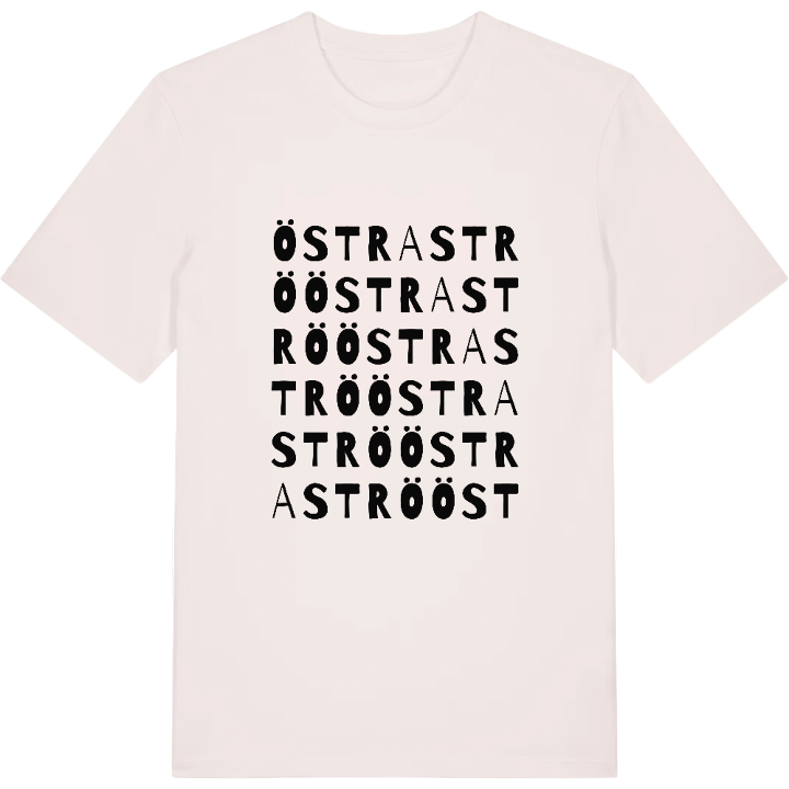 Östra Strö ordlek t-shirt – t-shirt från PinShirt