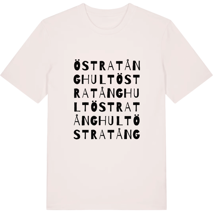 Östra Tånghult ordlek t-shirt – t-shirt från PinShirt