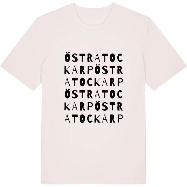Östra Tockarp ordlek t-shirt – t-shirt från PinShirt