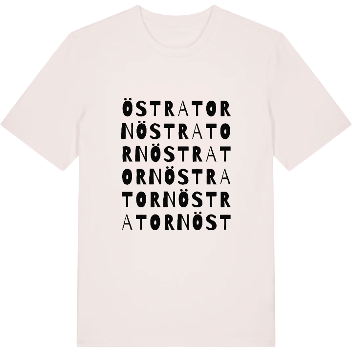 Östra Torn ordlek t-shirt – t-shirt från PinShirt