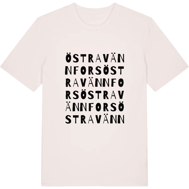 Östra Vännfors ordlek t-shirt – t-shirt från PinShirt