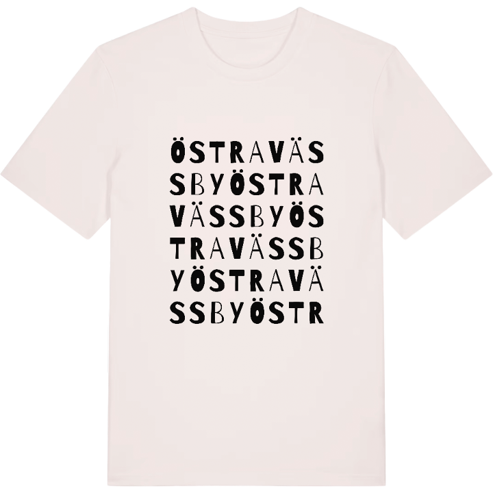 Östra Vässby ordlek t-shirt – t-shirt från PinShirt