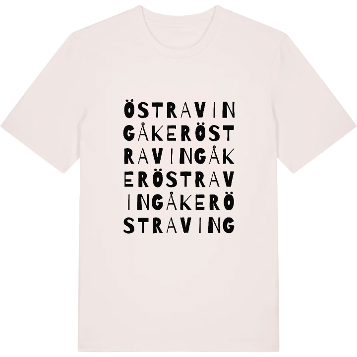 Östra Vingåker ordlek t-shirt – t-shirt från PinShirt