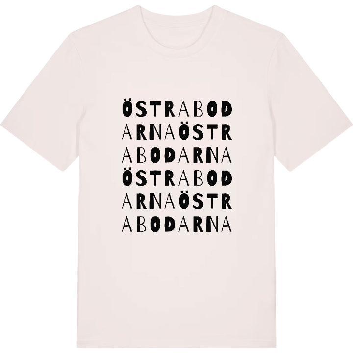Östrabodarna ordlek t-shirt – t-shirt från PinShirt