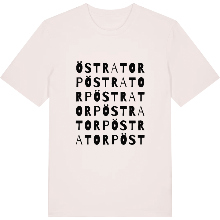 Östratorp ordlek t-shirt – t-shirt från PinShirt