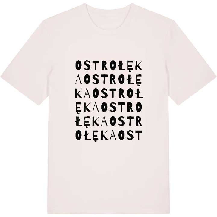 Ostrołęka ordlek t-shirt – t-shirt från PinShirt